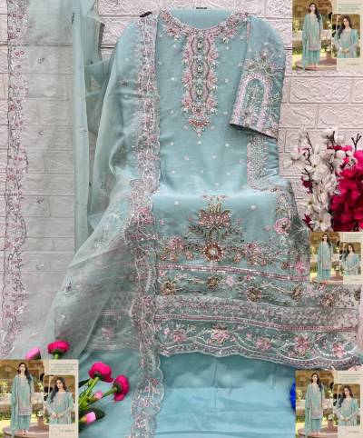 K-5238 BY SHREE FAB DESIGNER CHIFFON SALWAR SUIT WHOLESALER IN INDIA